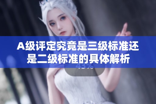 A级评定究竟是三级标准还是二级标准的具体解析