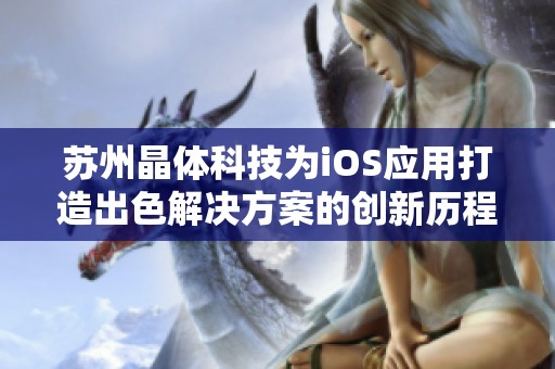 苏州晶体科技为iOS应用打造出色解决方案的创新历程