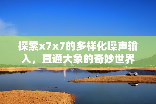 探索x7x7的多样化噪声输入，直通大象的奇妙世界