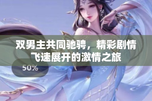 双男主共同驰骋，精彩剧情飞速展开的激情之旅