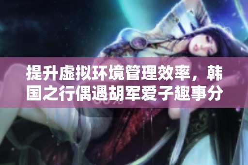 提升虚拟环境管理效率，韩国之行偶遇胡军爱子趣事分享