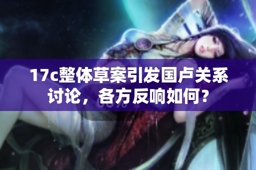 17c整体草案引发国卢关系讨论，各方反响如何？