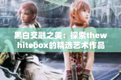 黑白交融之美：探索thewhitebox的精选艺术作品