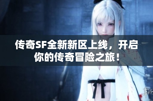 传奇SF全新新区上线，开启你的传奇冒险之旅！
