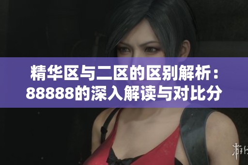 精华区与二区的区别解析：88888的深入解读与对比分析