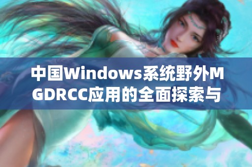 中国Windows系统野外MGDRCC应用的全面探索与分析