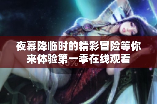 夜幕降临时的精彩冒险等你来体验第一季在线观看
