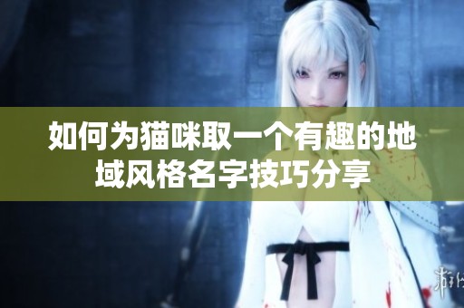 如何为猫咪取一个有趣的地域风格名字技巧分享