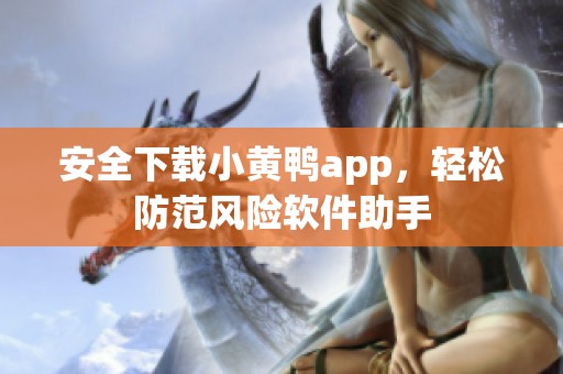 安全下载小黄鸭app，轻松防范风险软件助手