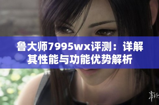 鲁大师7995wx评测：详解其性能与功能优势解析