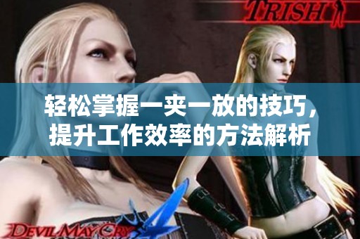 轻松掌握一夹一放的技巧，提升工作效率的方法解析