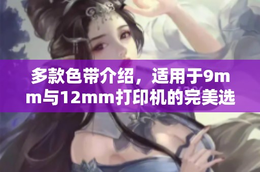多款色带介绍，适用于9mm与12mm打印机的完美选择
