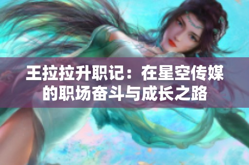 王拉拉升职记：在星空传媒的职场奋斗与成长之路