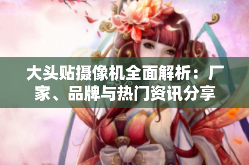 大头贴摄像机全面解析：厂家、品牌与热门资讯分享