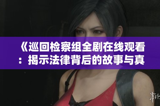 《巡回检察组全剧在线观看：揭示法律背后的故事与真相》