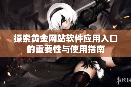 探索黄金网站软件应用入口的重要性与使用指南