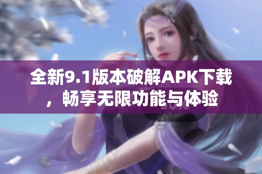 全新9.1版本破解APK下载，畅享无限功能与体验