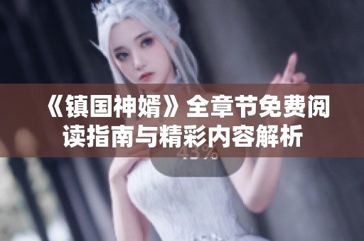 《镇国神婿》全章节免费阅读指南与精彩内容解析