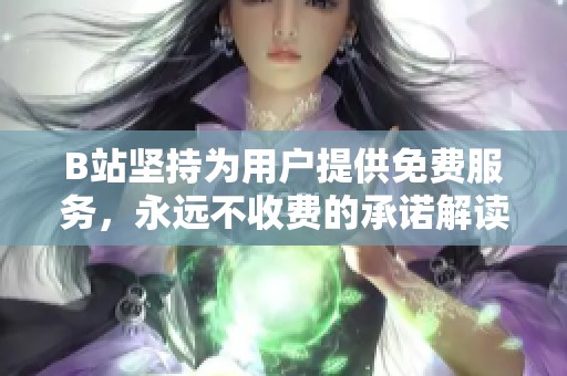 B站坚持为用户提供免费服务，永远不收费的承诺解读