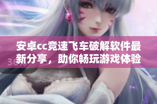 安卓cc竞速飞车破解软件最新分享，助你畅玩游戏体验