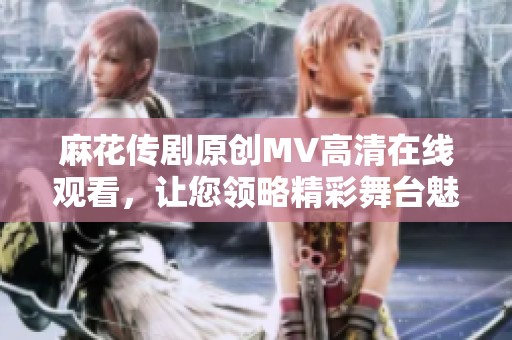 麻花传剧原创MV高清在线观看，让您领略精彩舞台魅力