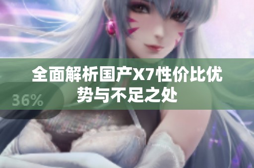 全面解析国产X7性价比优势与不足之处