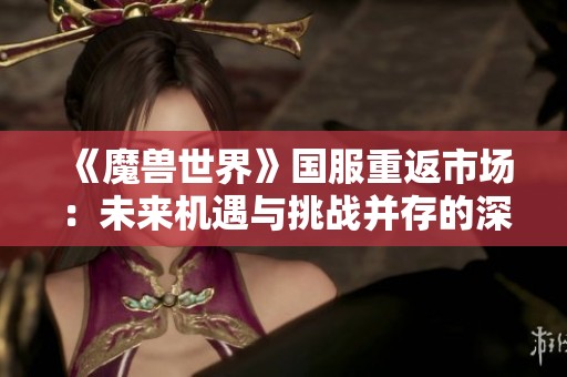 《魔兽世界》国服重返市场：未来机遇与挑战并存的深度分析