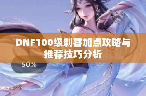 DNF100级刺客加点攻略与推荐技巧分析