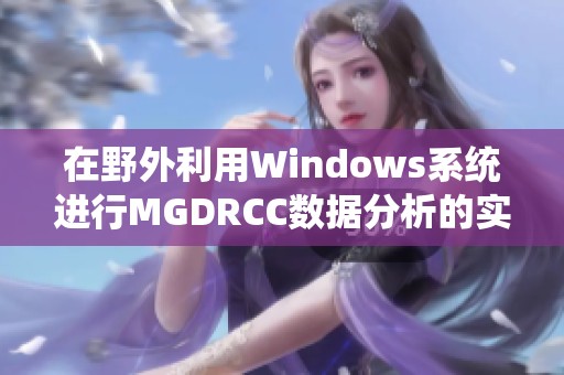 在野外利用Windows系统进行MGDRCC数据分析的实用指南