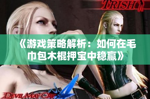 《游戏策略解析：如何在毛巾包木棍押宝中稳赢》