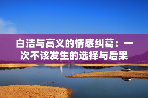 白洁与高义的情感纠葛：一次不该发生的选择与后果