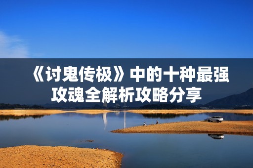 《讨鬼传极》中的十种最强攻魂全解析攻略分享