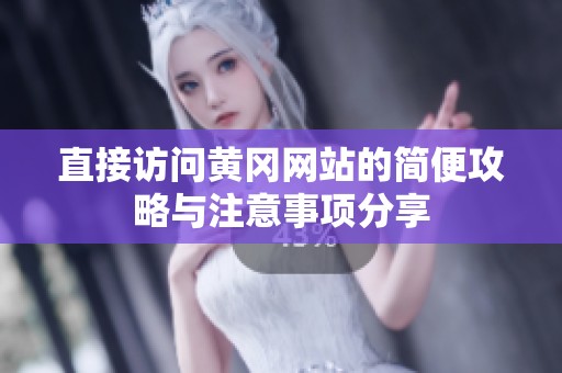 直接访问黄冈网站的简便攻略与注意事项分享