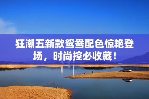 狂潮五新款鸳鸯配色惊艳登场，时尚控必收藏！