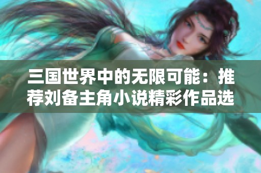 三国世界中的无限可能：推荐刘备主角小说精彩作品选集