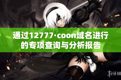 通过12777·coon域名进行的专项查询与分析报告