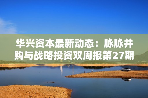 华兴资本最新动态：脉脉并购与战略投资双周报第27期分析报告