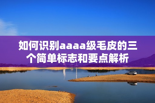 如何识别aaaa级毛皮的三个简单标志和要点解析