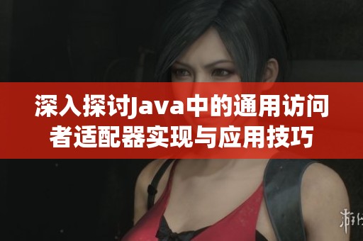 深入探讨Java中的通用访问者适配器实现与应用技巧