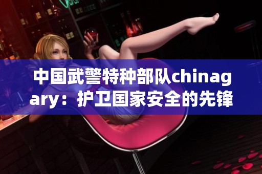 中国武警特种部队chinagary：护卫国家安全的先锋力量