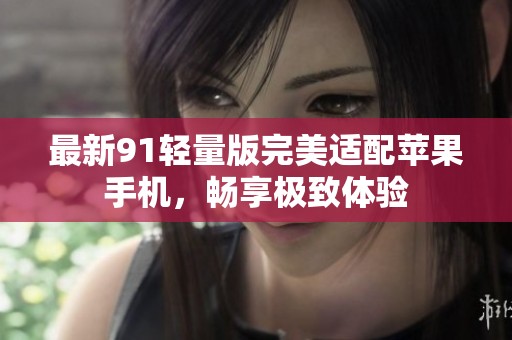 最新91轻量版完美适配苹果手机，畅享极致体验